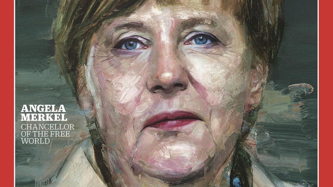Der Titel des "Time"-Magazins mit Angela Merkel als "Person des Jahres".