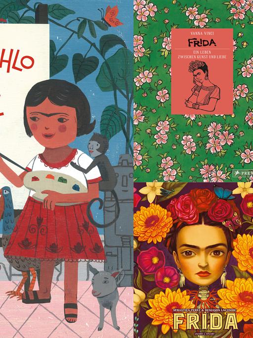 Fünf Neuerscheinung über Frida Kahlo