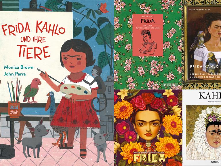 Fünf Neuerscheinung über Frida Kahlo