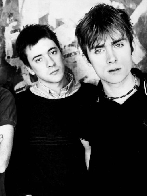Die Indie/Alternative Rock Band "Blur": Graham Coxon, Dave Rowntree, Alex James & Damon Albarn, 1994.