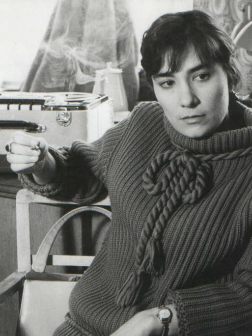 Die Schriftstellerin Brigitte Reimann im Jahre 1962.