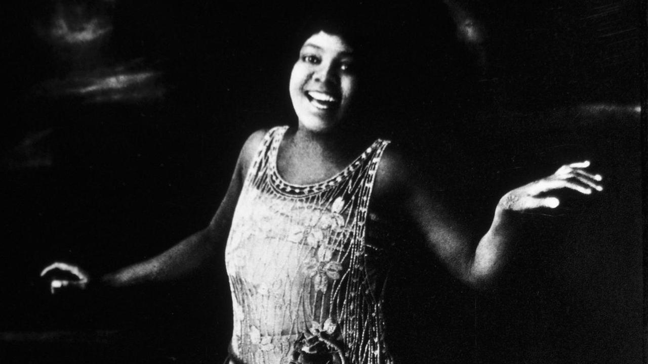 Die Blues- und Jazzsängerin Bessie Smith um 1925