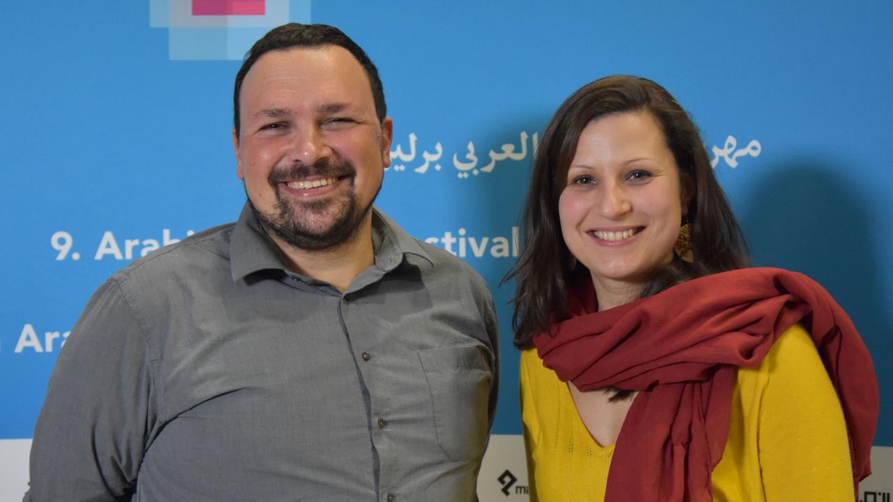 9. Arabisches Filmfestival Berlin "Alfilm": Der künstlerische Leiter Fadi Abdelnour und die Programmleiterin Claudia Jubeh