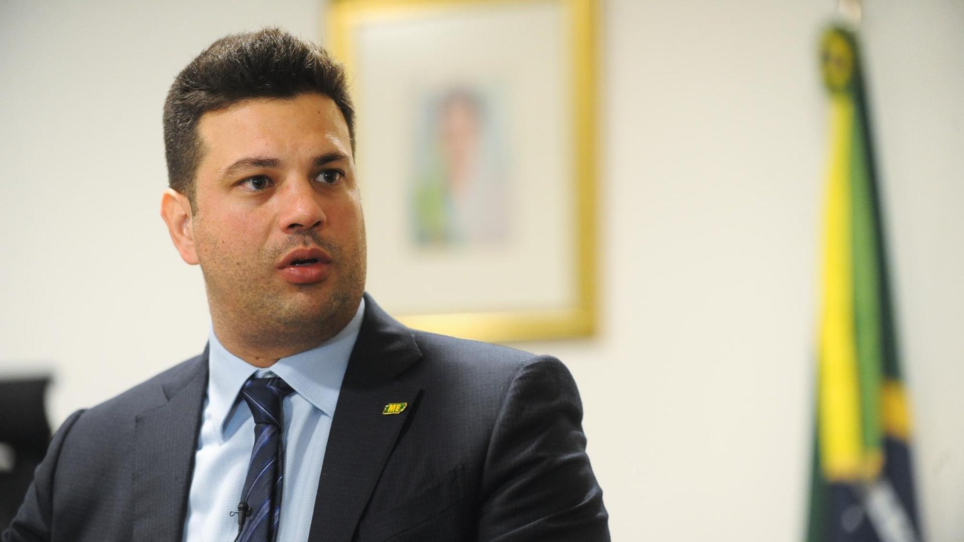 Brasiliens neuer Sportminister Leonardo Pucciani