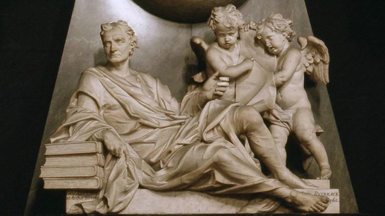 Denkmal für Isaac Newton in Westminster Abbey.