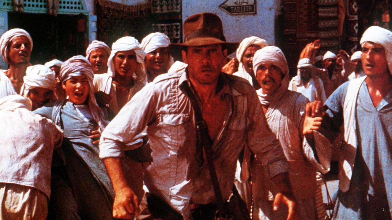 Harrison Ford in einer Szene von "Indiana Jones - Jäger des verlorenen Schatzes"