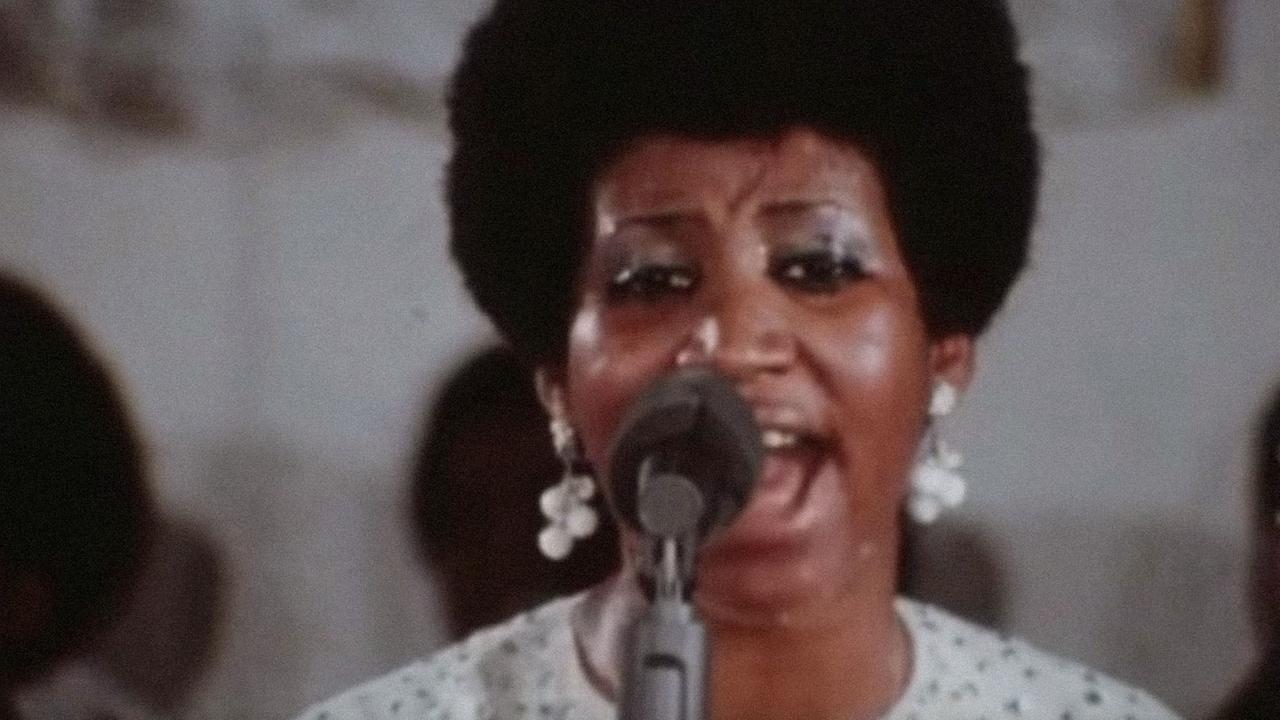 Filmstill aus "Amazing Grace" - Konzertfilm über Aretha Franklin, 2018