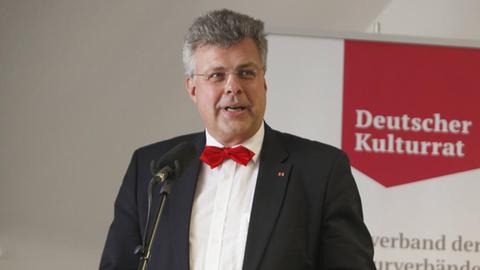 The Translantic Trade and Investment Partnership GER, Berlin, 20150521, Prof. Christian Höppner, Präsident des deutschen Kulturrats, bei der Veranstaltung des Deutschen Kulturrats , Podiumsdiskussion, Kultur braucht kein TTIP! Oder doch? The Translantic Trade and Investment Partnership ger Berlin 20150521 Prof Christian Höppner President the German at the Event the German Panel discussion Culture needs no TTIP Or but