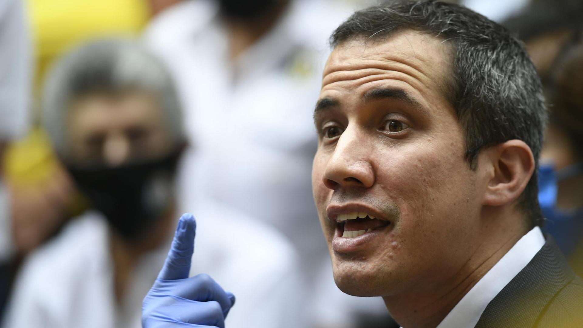 Venezuelas Oppositionsführer Juan Guaido
