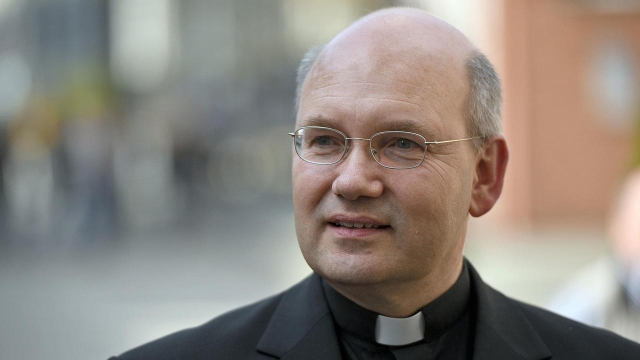 Der Aachener Bischof Helmut Dieser am 28.09.2016 in Aachen 