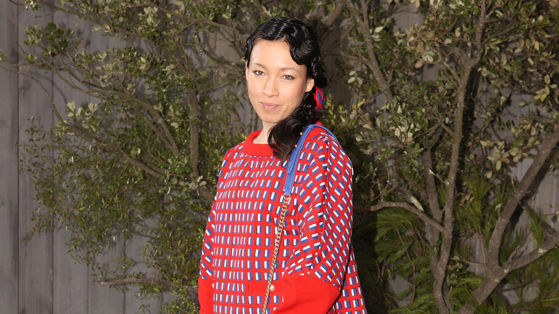 Die schwedische Sängerin Yukimi Nagano während der Fashion Week in Paris im Januar 2013.