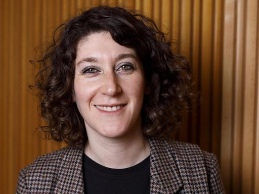 Die Schriftstellerin Lena Gorelik auf der lit.cologne 2019 in Köln