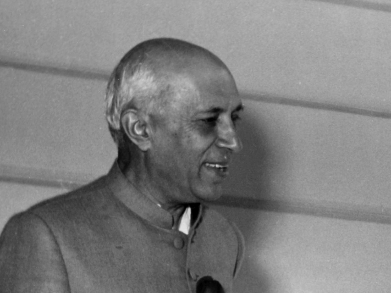 Der frühere indische Ministerpräsident Jawaharlal Nehru – aufgenommen am 3. März 1959.