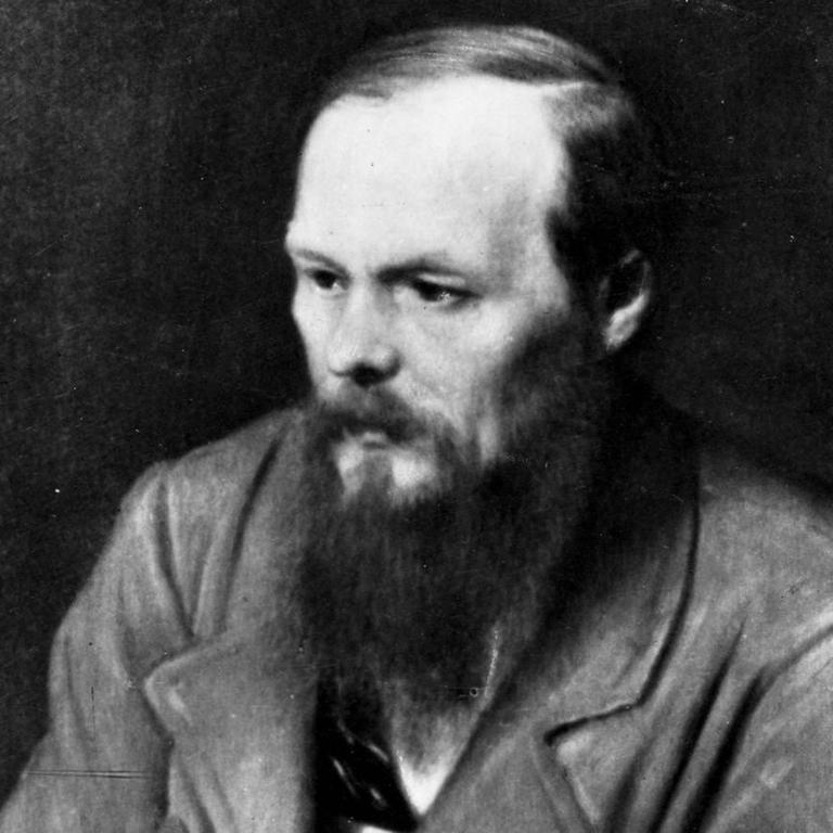 Portrait des Schriftstellers Fjodor Michailowitsch Dostojewskij