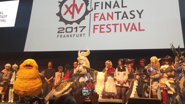 Die kostümierten Fans von "Final Fantasy XIV" in Frankfurt