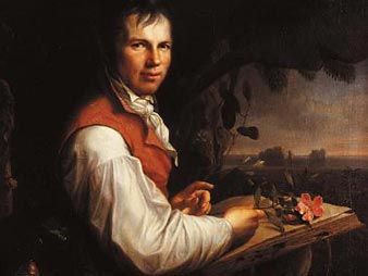 Alexander von Humboldt (1769-1859) auf einem Gemälde von Friedrich Georg Weitsch aus dem Jahre 1806. Alexander von Humboldt (1769-1859) auf einem Gemälde von Friedrich Georg Weitsch aus dem Jahre 1806.