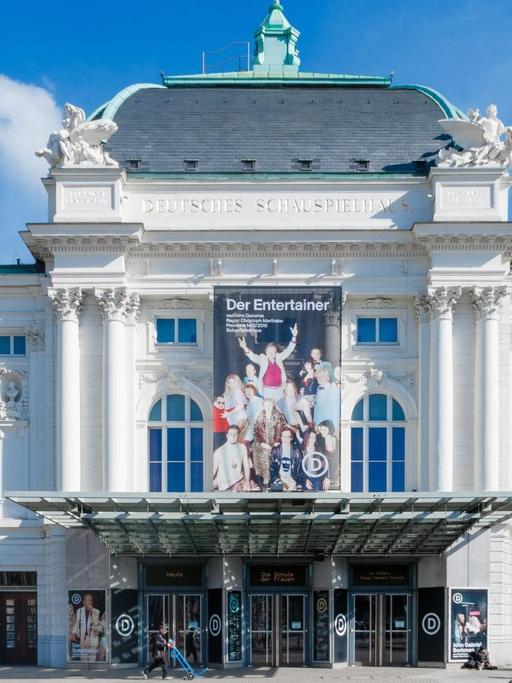 Das Gebäude des Theaters Deutsches Schauspielhaus
