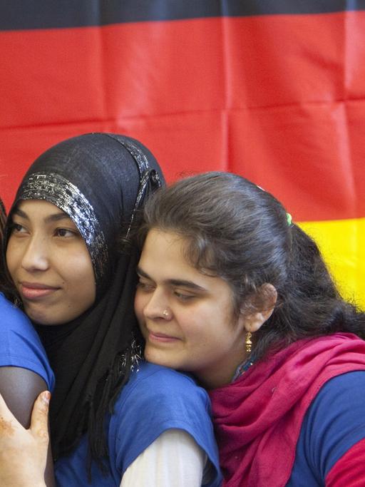 Kinder von Migranten in berufsbildender Schule, Frankfurt am Main 2009