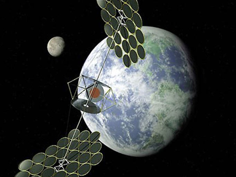Satelliten sollen künftig Sonnenenergie im All sammeln und zur Erde senden.
