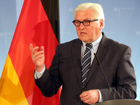 Bundesaußenminister Frank-Walter Steinmeier (SPD)