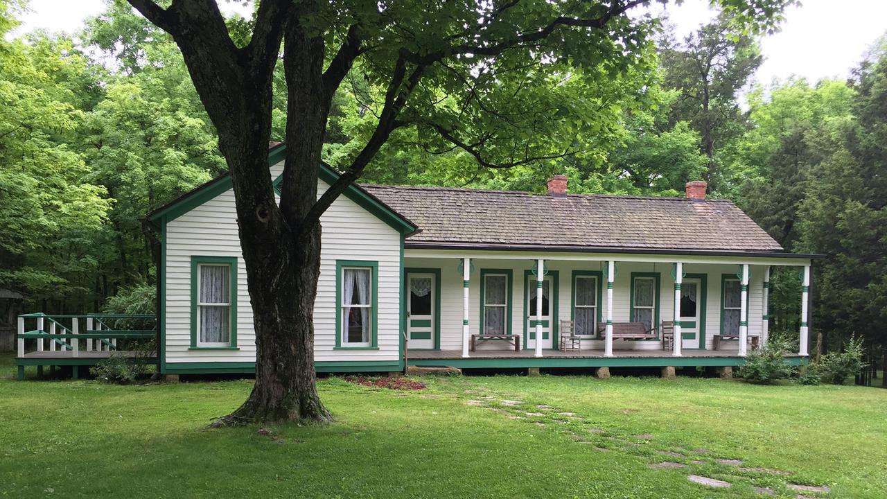 Das Bill-Monroe-Haus in Rosine im Westen Kentuckys