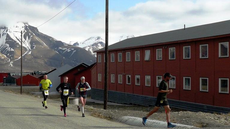 Die Strecke - Marathon in Spitzbergen 2014