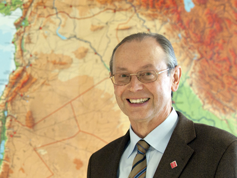 Günter Meyer, Leiter des Zentrums für Forschung zur Arabischen Welt in Mainz