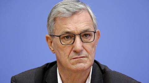 Der Parteivorsitzende der Linken, Bernd Riexinger