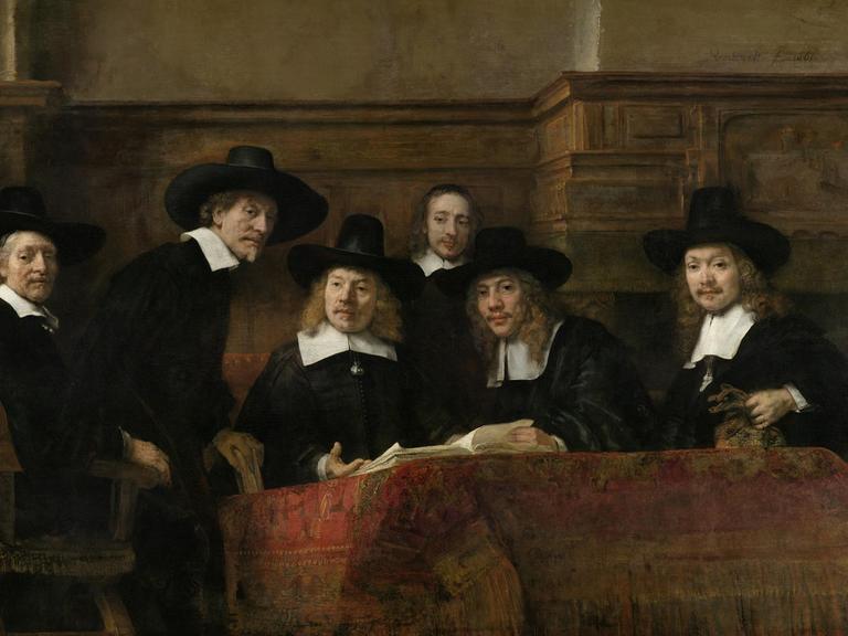 Rembrandts "Vorsteher der Tuchmachergilde" von 1662