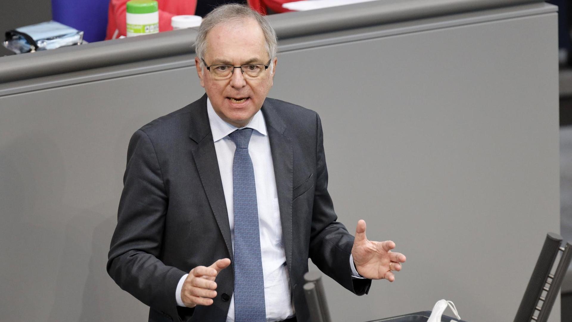 Heribert Hirte, stellvertretender Vorsitzender des Rechtsausschusses des Deutschen Bundestages