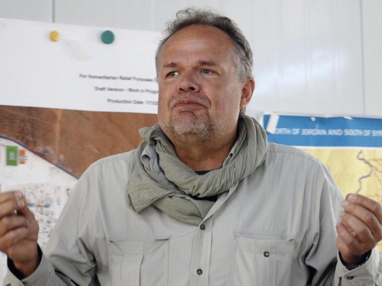 Kilian Kleinschmidt, ehemaliger Leiter des Flüchtlingslagers Zaatari in Jordanien