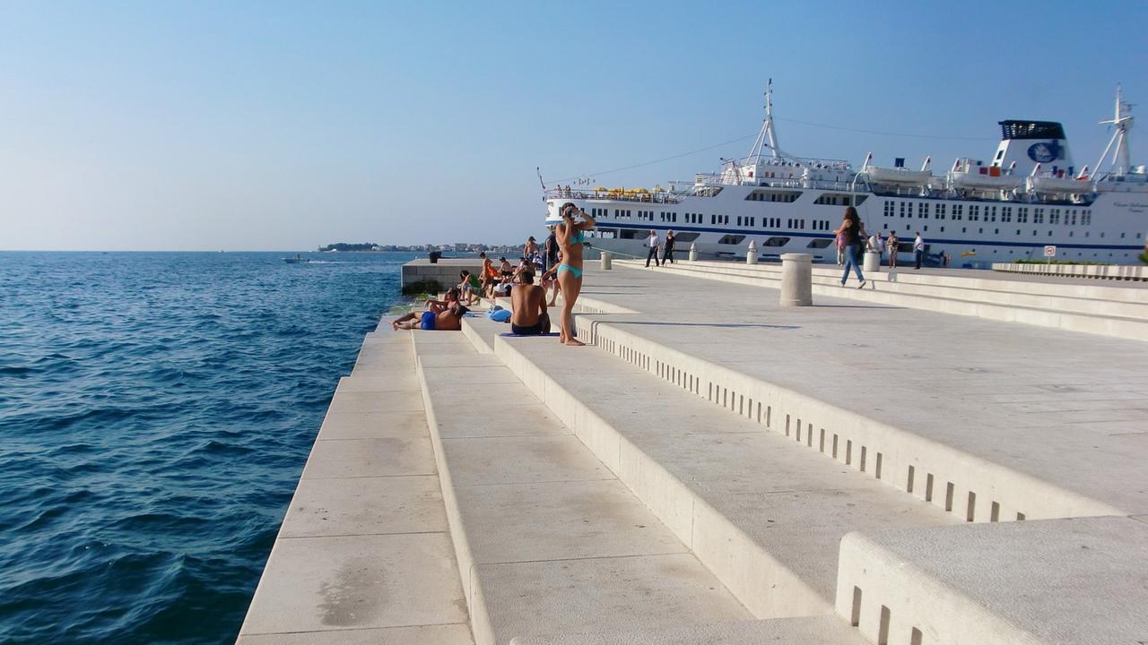 Meeresorgel in Zadar, Kroatien