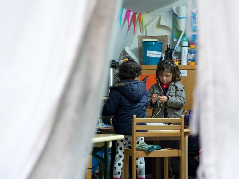 Flüchtlingskinder in Hamburg