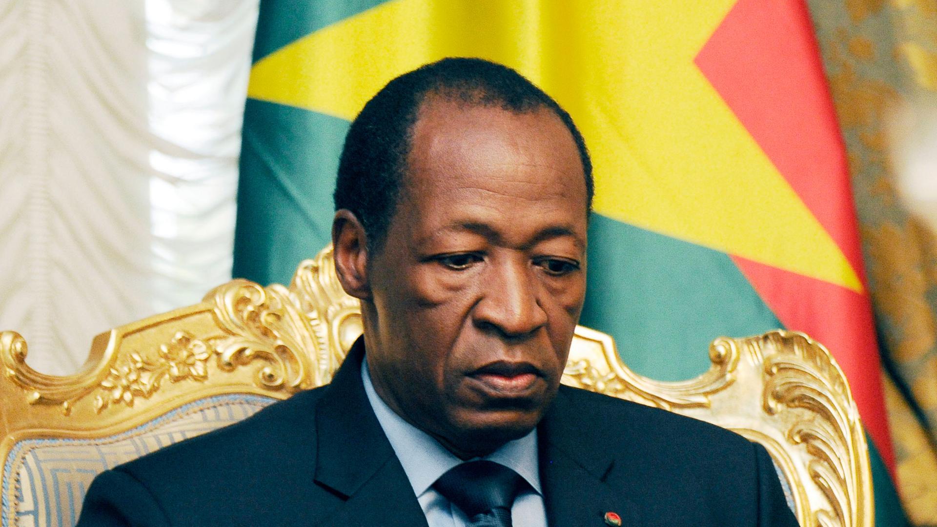 Burkina Fasos Präsident Blaise Compaore