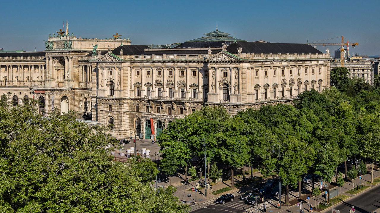 Das Gebäude des Weltmuseums Wien 