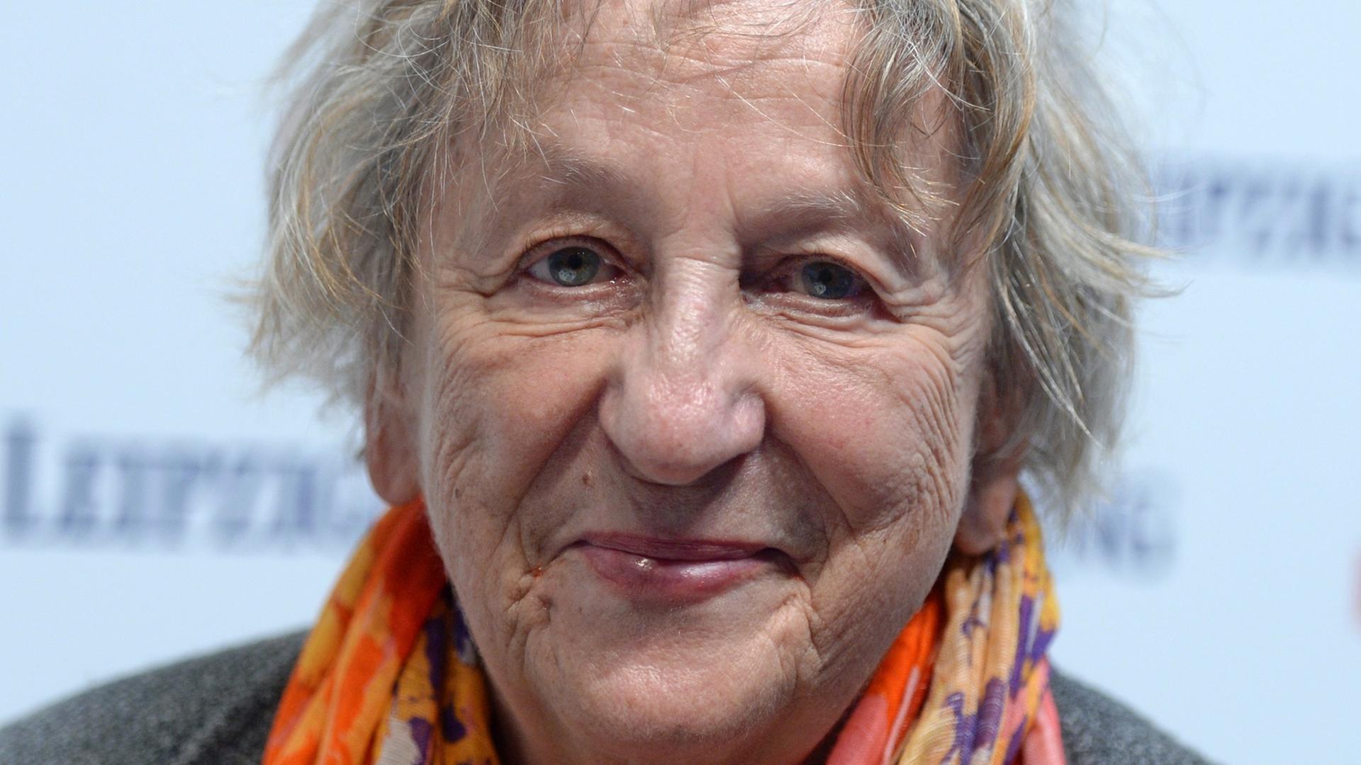 Die deutsche Autorin Ingrid Noll am 15.03.2014 auf der Buchmesse in Leipzig.