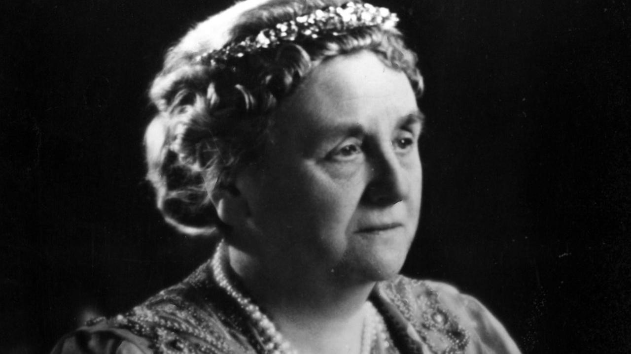Das letzte offizielle Porträt, bevor Wilhelmina 1948 als Königin der Niederlande abdankte