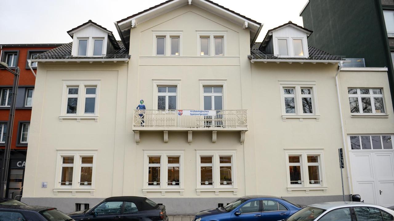 Das renovierte Geburtshaus des Malers Ernst Ludwig Kirchner in Aschaffenburg.