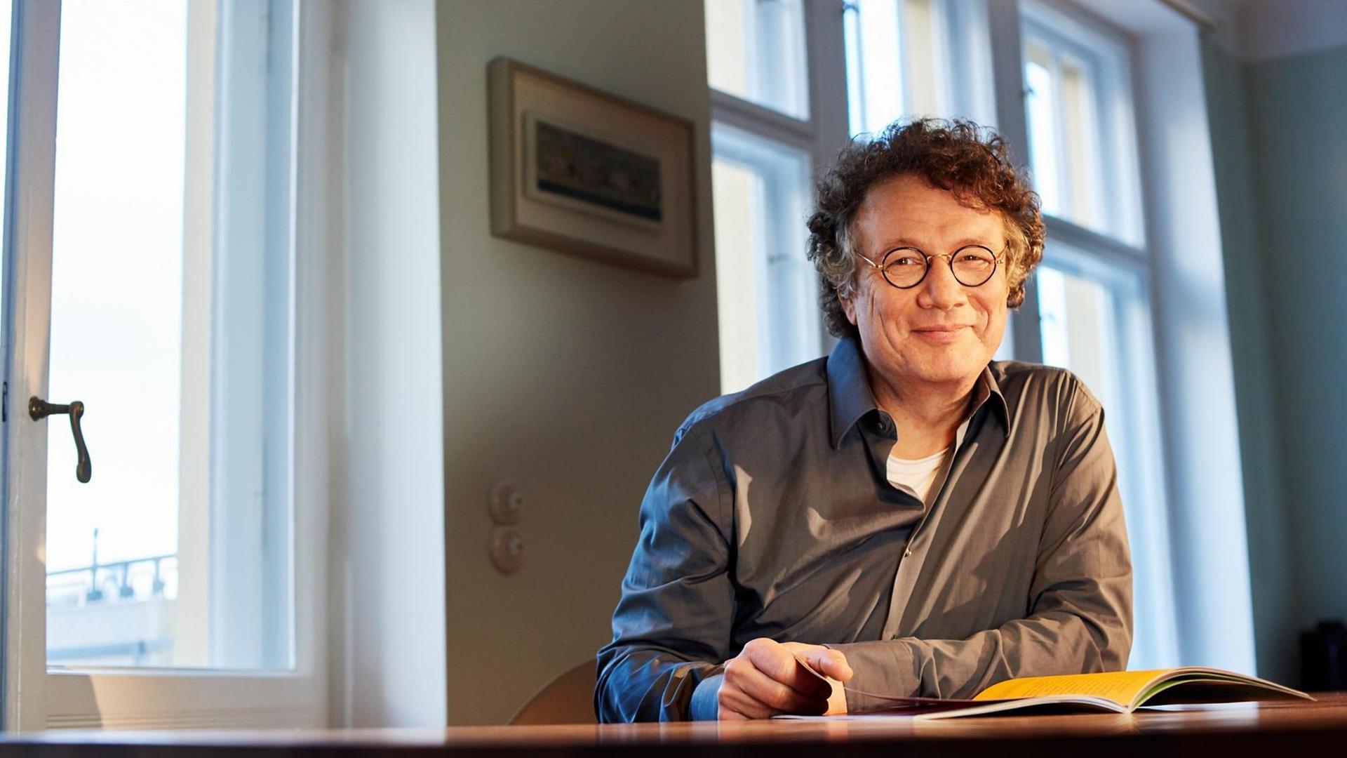 Schriftsteller Ingo Schulze, Kurator des 10. Literaturfests München, 2019