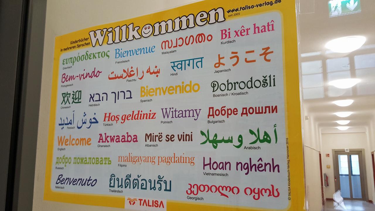 AWO-Begegnungszentrum: Begrüßt wird hier in vielen Sprachen.