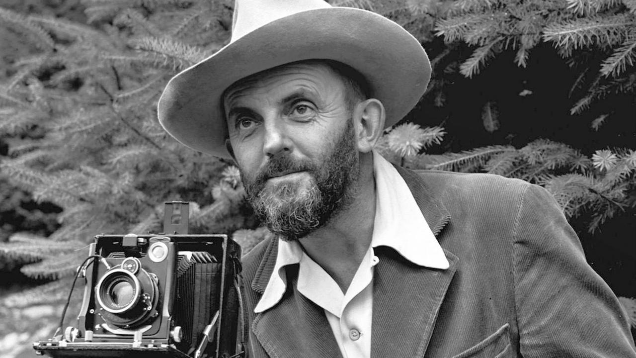 Ansel Easton Adams (20. Februar 1902 - 22. April 1984) in einer Aufnahme aus den 1950-er Jahren Ansel Easton Adams (20. Februar 1902 - 22. April 1984) in einer Aufnahme aus den 1950-er Jahren