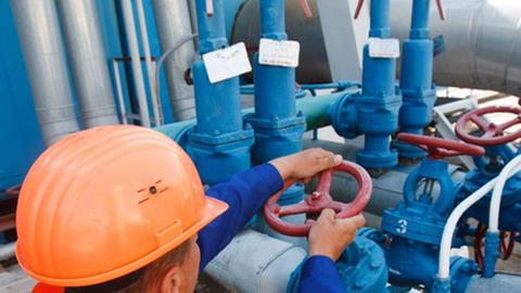 Gasleitungen im Westen der Ukraine
