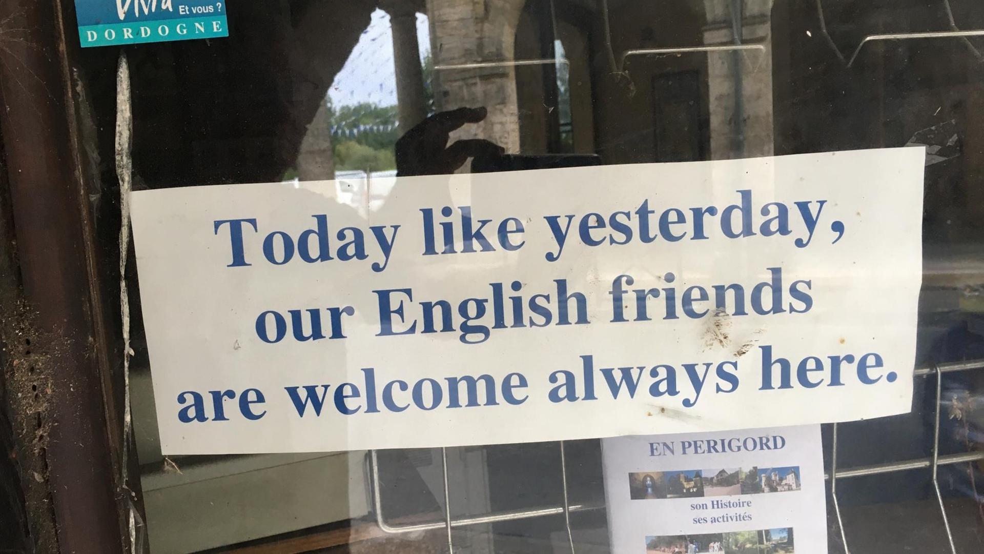 "English friends welcome" - Franzosen stehen allgemein nicht im Ruf, Fremde immer willkommen zu heißen. Die "Expats" im südwestfranzösischen Eymet fühlen sich aber überaus freundlich empfangen