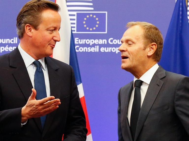 David Cameron und Donald Dusk (24.09.2015)
