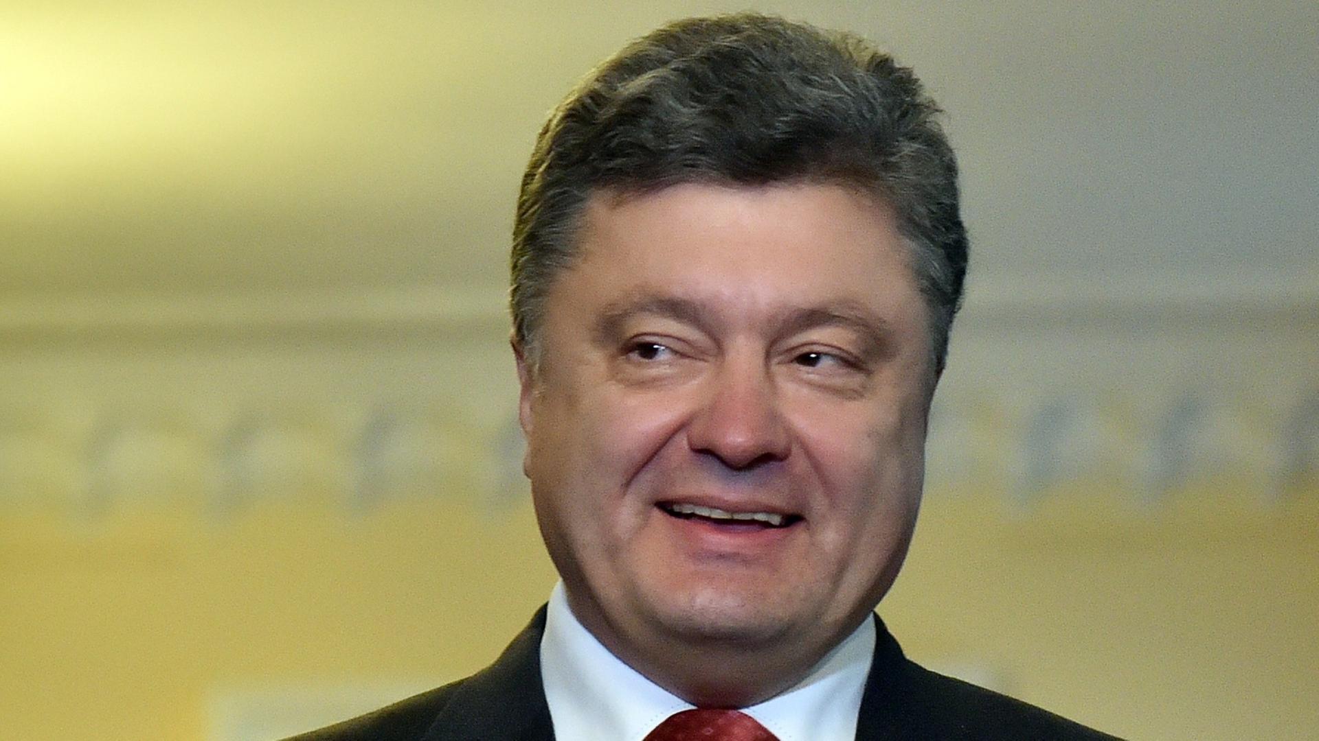 Ukrainischer Präsident Poroschenko