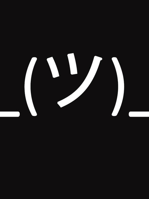 Shruggie-Emoticon