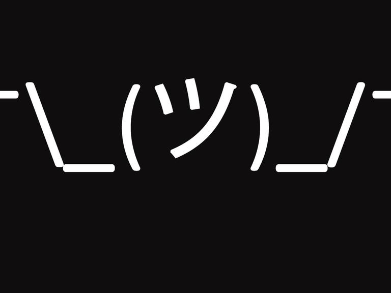 Shruggie-Emoticon