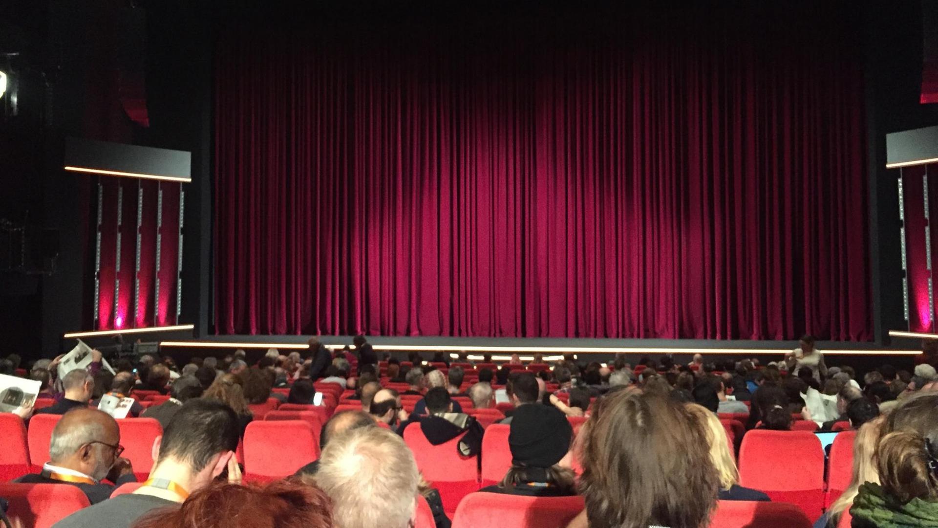 Kino mit Publikum auf der Berlinale 2017.