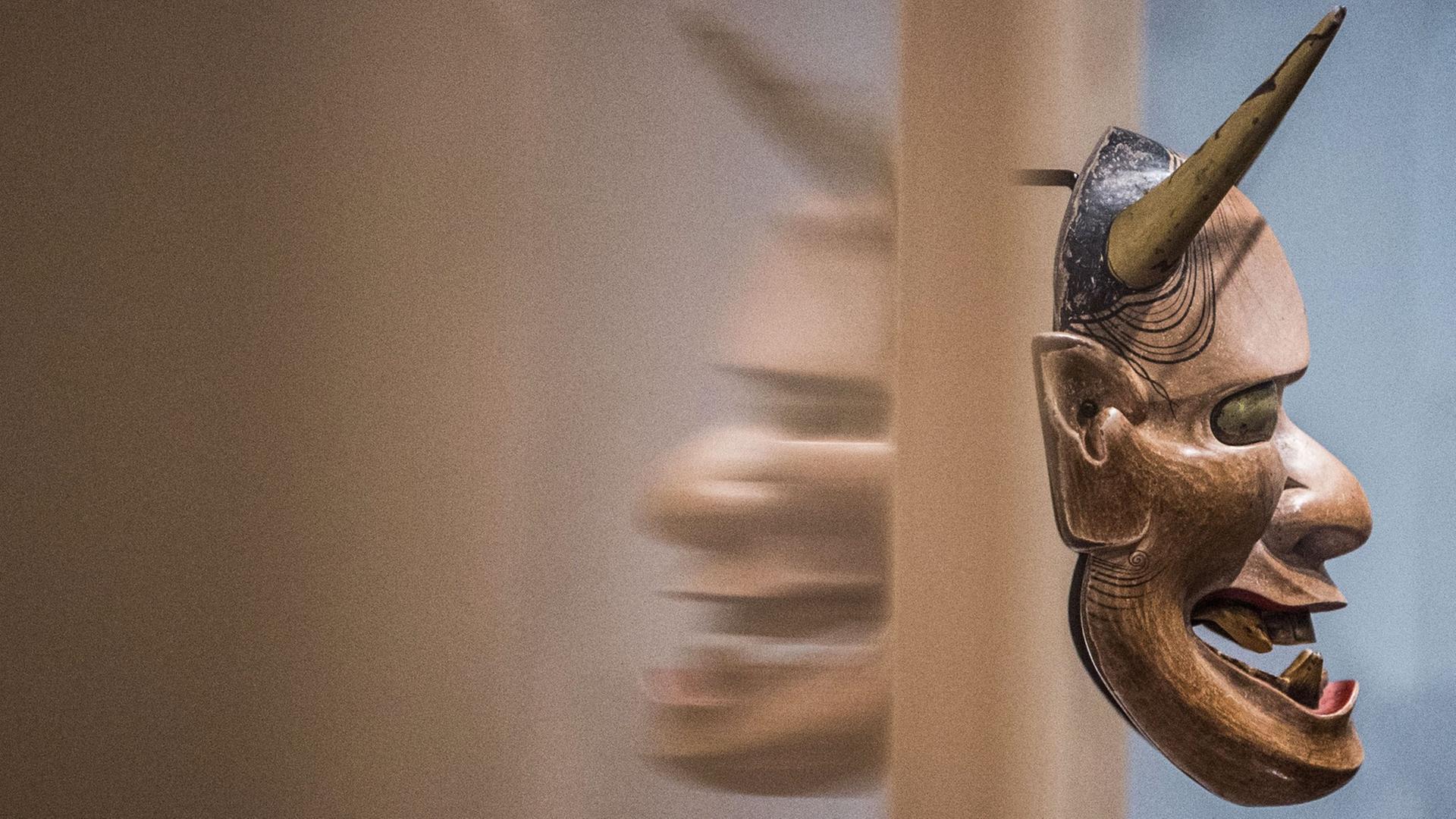 Ein Kunstwerk, das Rahmen der Ausstellung "Dada Afrika. Dialog mit dem Fremden" Berlinischen Galerie zu sehen sein wird.