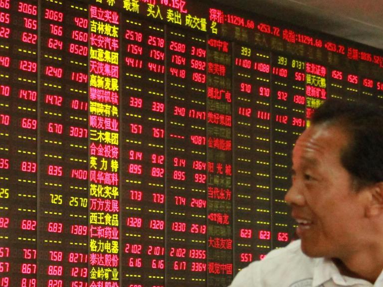 Die Börse in China